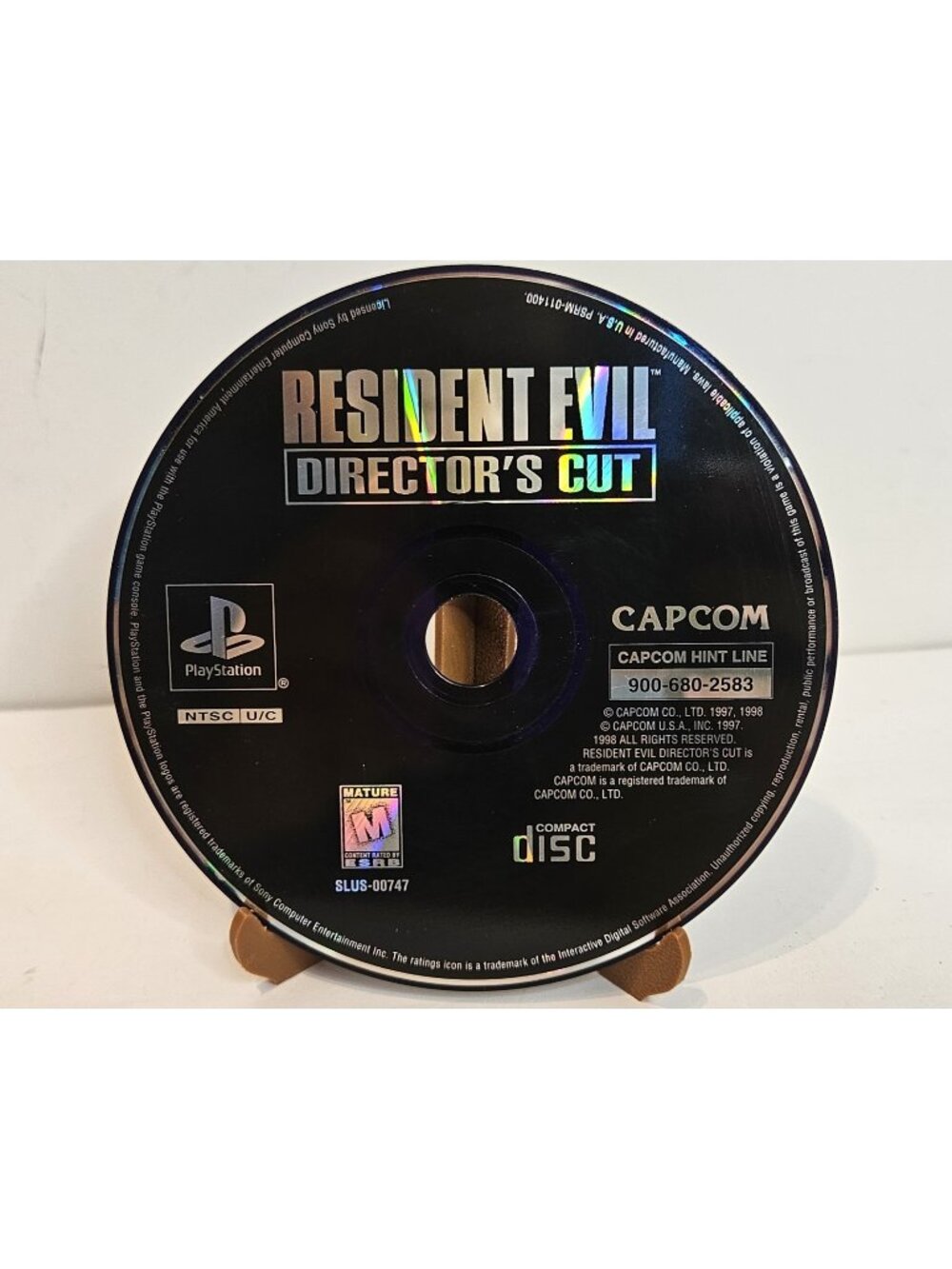 Resident Evil Director's Cut GH (Sony PlayStation 1, 1998) DISC ONLY TESTED